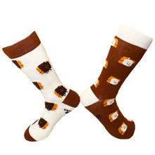 Load image into Gallery viewer, May I Have S'More Men's Eclectic Socks
