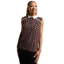 Load image into Gallery viewer, Front view of the Western Mod Sleeveless Shirt from House Of Shon