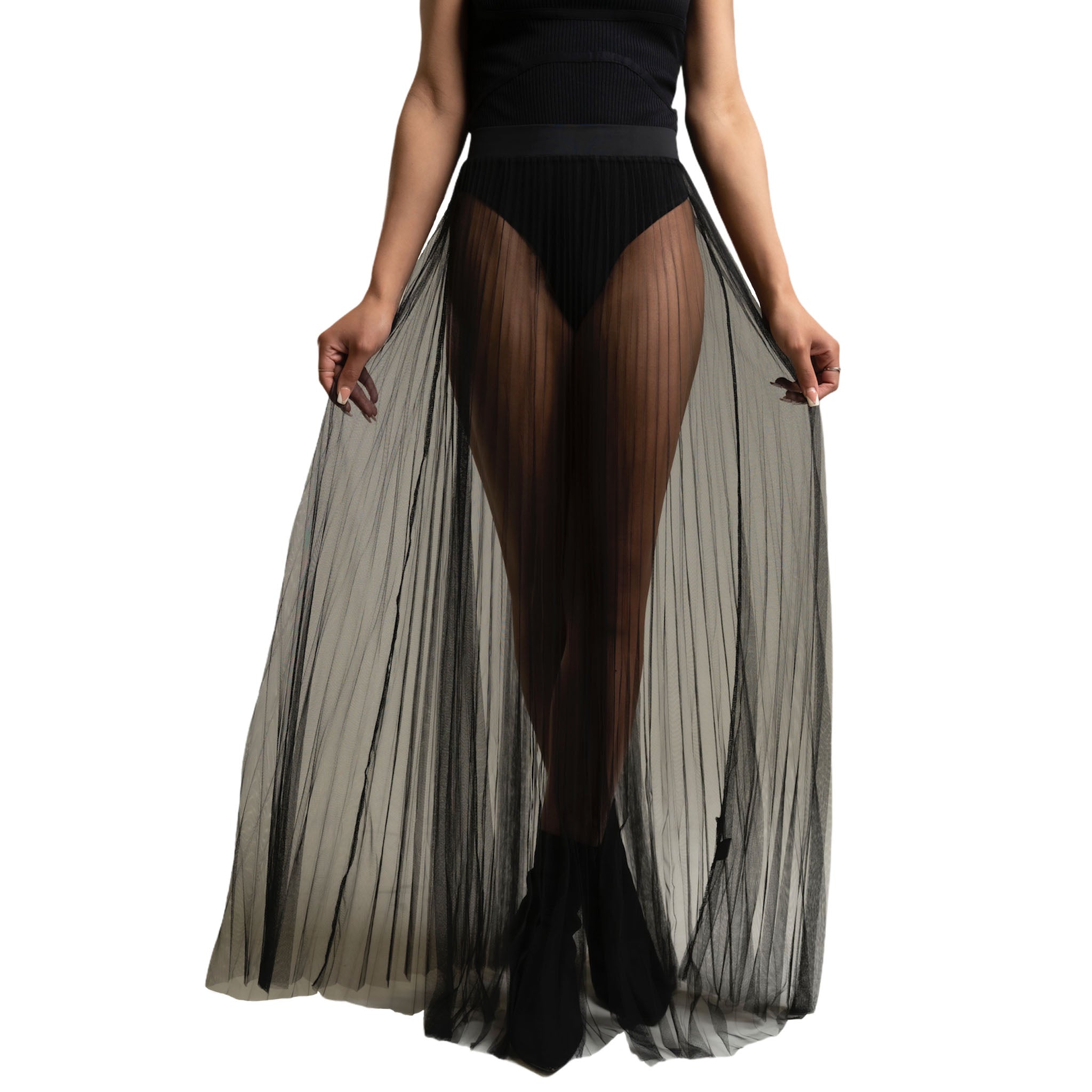 スカート Lig. Ssize sheer volume skirt/black 61VAf0XE9BL._AC_SY350_QL65_.jpg