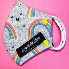 Load image into Gallery viewer, Rainbow Love Mask Snap Mask™ - House Of Shon