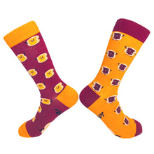 Load image into Gallery viewer, Peanut Butter and Jelly Men&#39;s Fun Socks from House Of Shon
