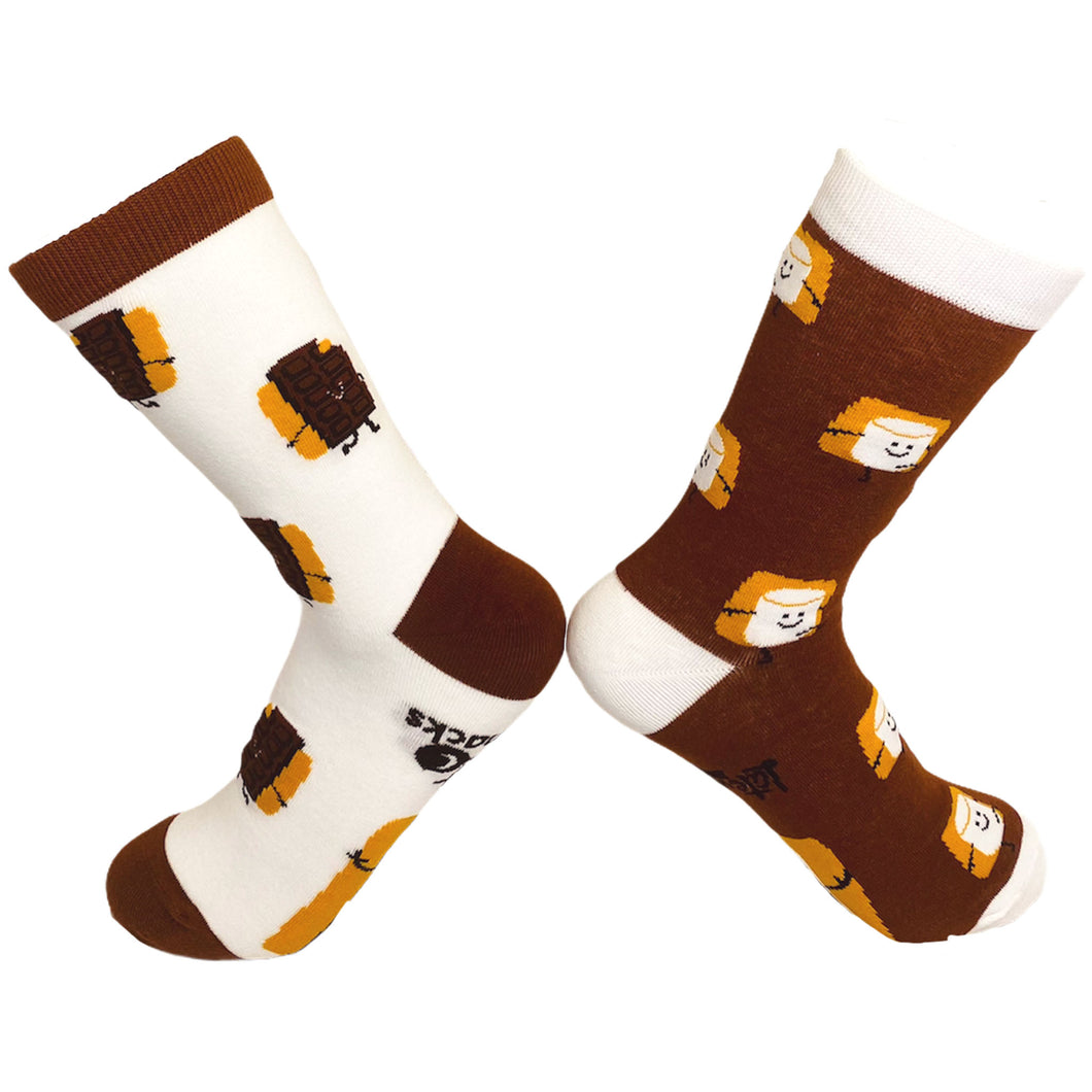 Women's May I Have S'more Eclectic Socks
